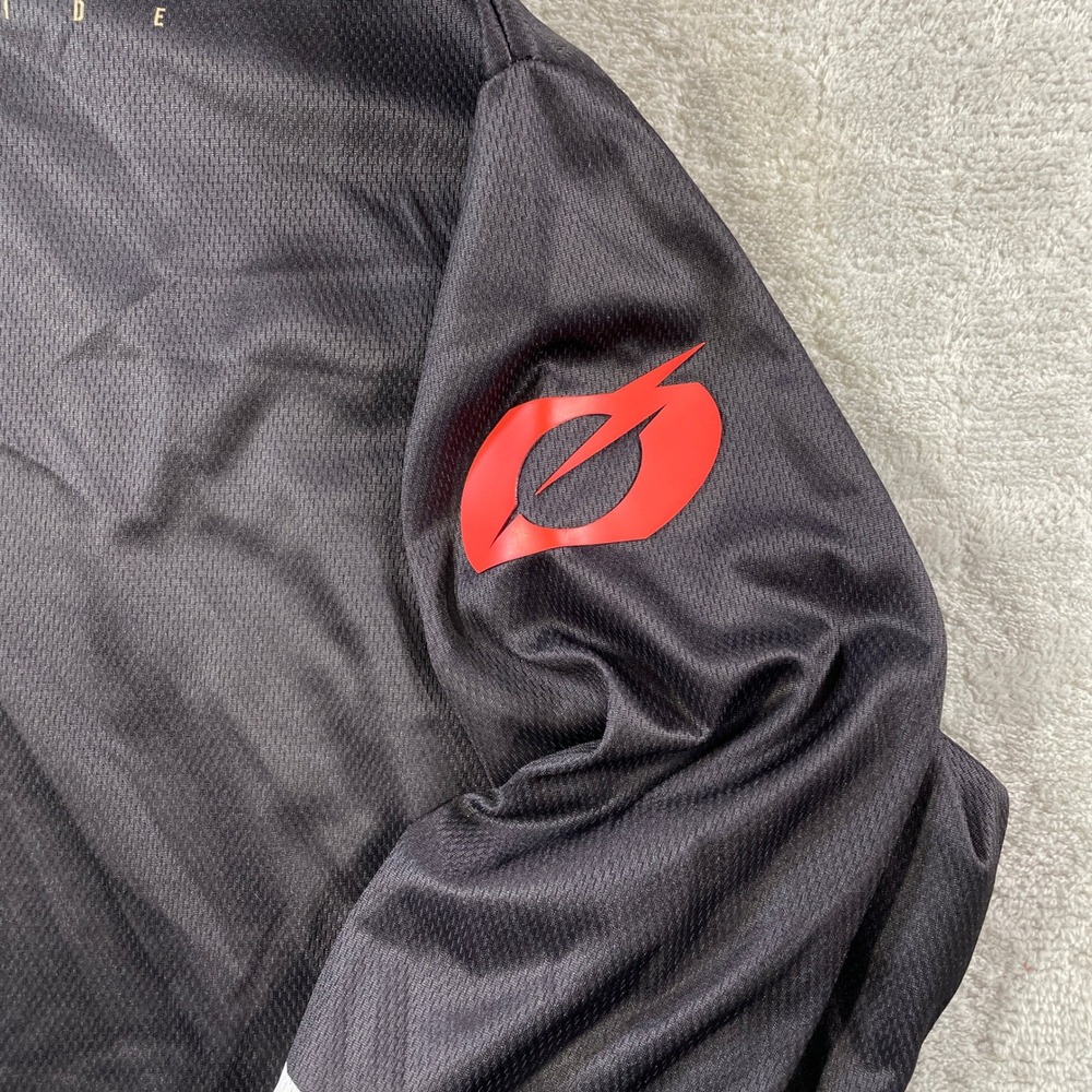 ONeal MX Element Motocross Jersey Mens Medium Black White Racing Dirt Bike - Picture 7 of 12